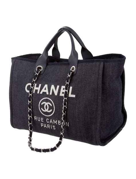 chanel deauville tote size in cm|chanel deauville tote small new.